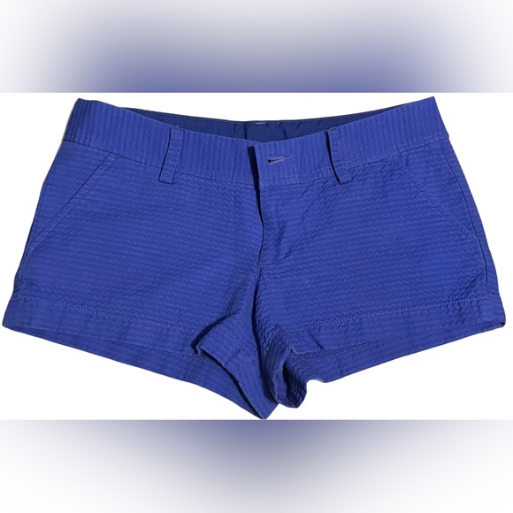 Lilly Pulitzer Pants - Lilly Pulitzer Textured Walsh Shorts in Iris Blue